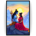 Mahadev and Parvati Special Frame