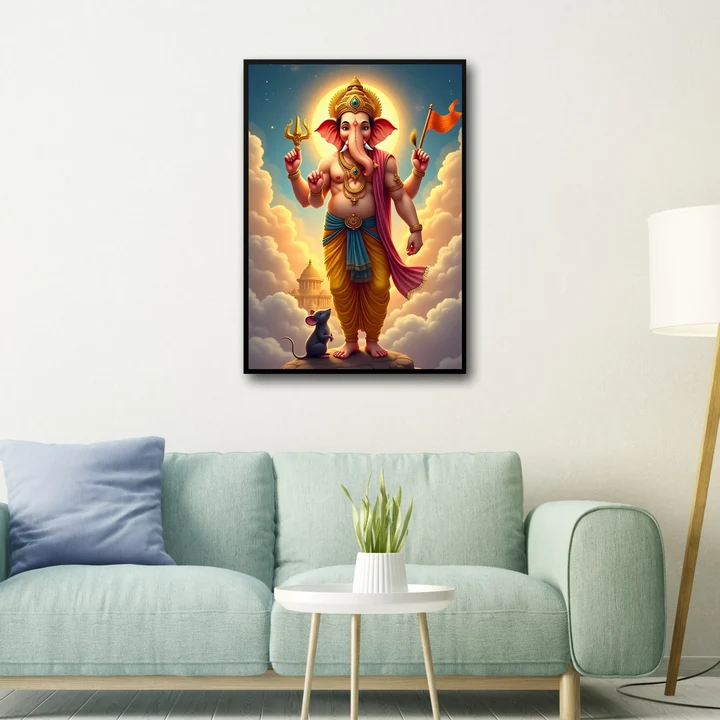 Divine Ganesha Frame