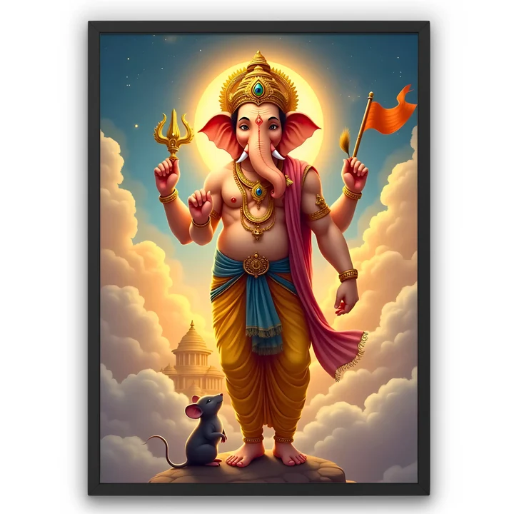 Divine Ganesha Frame