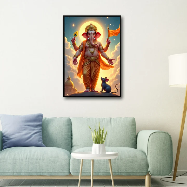 Ganesha Blessings Frame