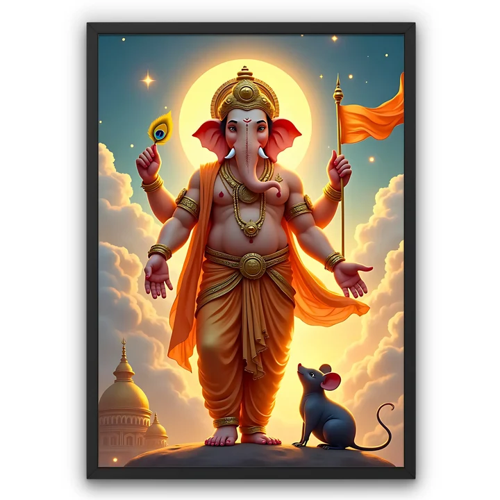 Ganesha Blessings Frame