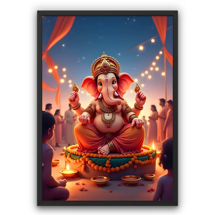 Ganesh Chaturthi Frame