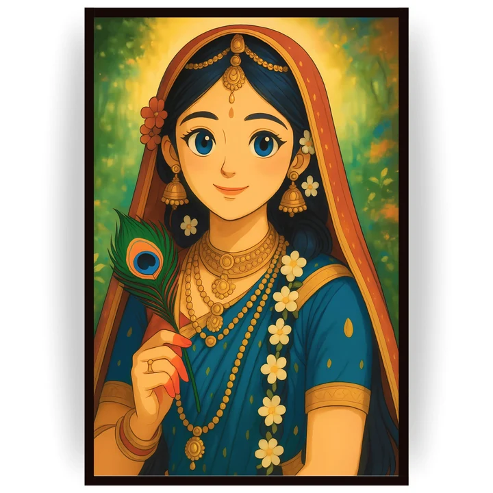 Radha’s Gentle Grace Frame